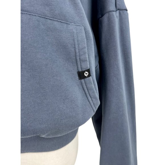 Popflex Denim Blue Pullover Cloud Hoodie - Picture 5 of 16